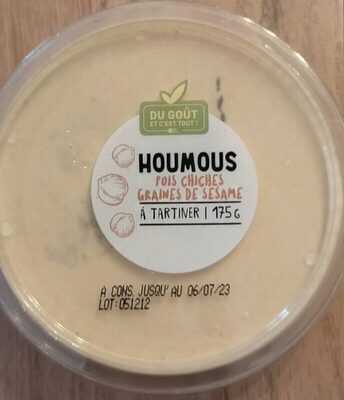 Houmous Pois Chiches graines de sésame