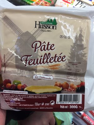 Pate feuilletee 300g front packaging