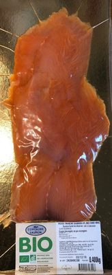 Petite tranche saumon atlantique bio fumé