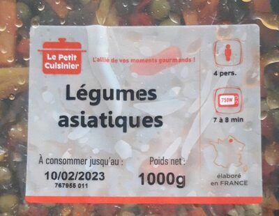 légumes asiatiques