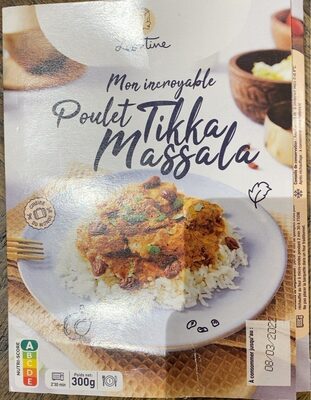 Mon incroyable poulet Tikka Massala