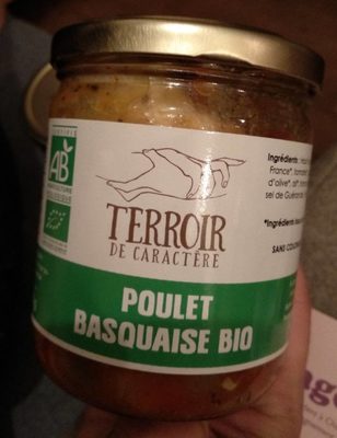Poulet basquaise bio