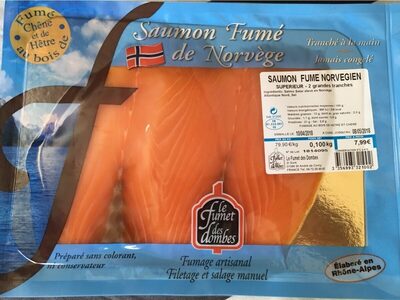 Saumon fume de Norvege