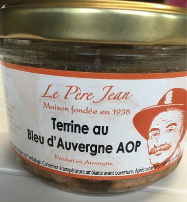 Terrine au bleu d'auvergne