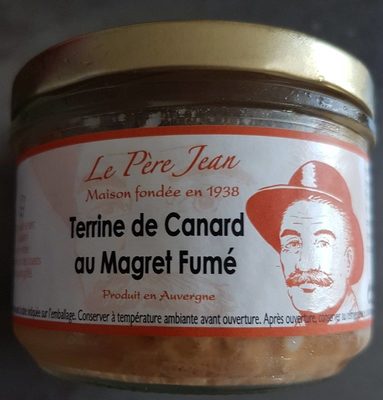 Terrine de canard au magret fumé