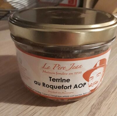 Terrine au roquefort AOP front packaging