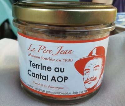 Terrine au cantal AOP