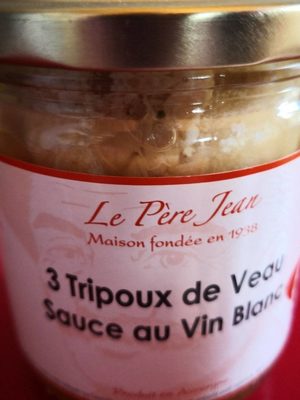 Tripoux auvergnat de veau sauce au vin blanc