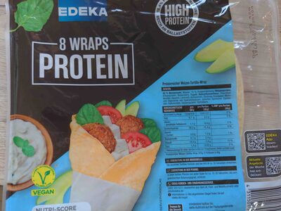 8 Protein Wraps
