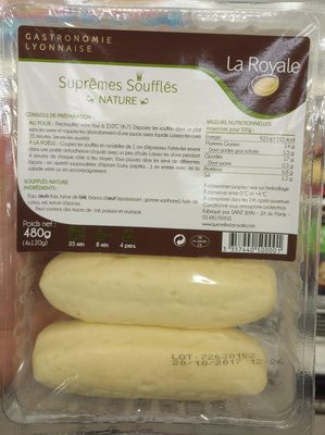 Suprêmes Soufflés Nature