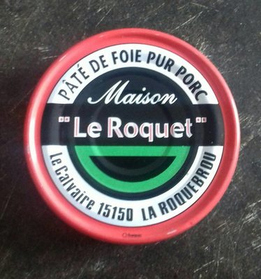 Pâté de foie pur porc front packaging