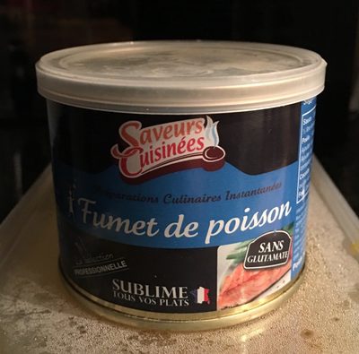 Fumet de poisson front packaging