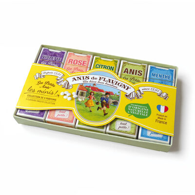 Coffret 5 étuis 18g petits anis