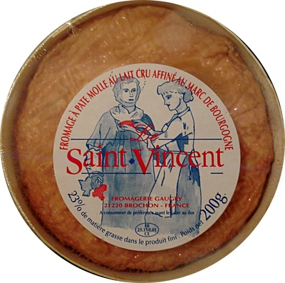 Le Saint-Vincent (23% MG) - 200 g - Fromagerie Gaugry