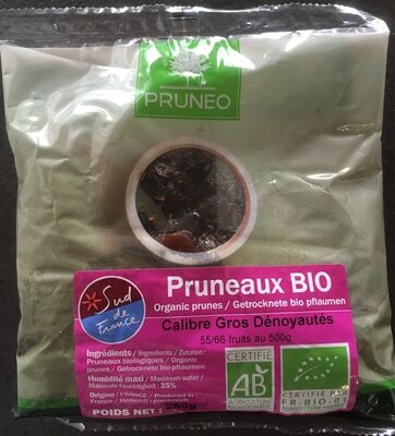 Pruneaux bio gros dénoyautés