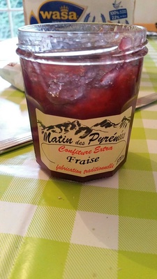 Confiture Extra Fraise front packaging