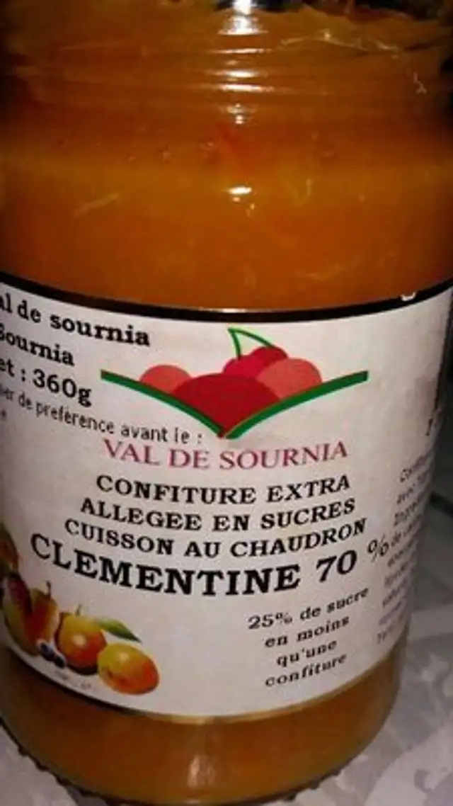 Confiture extra allégée en sucre cuisson au chaudron front packaging