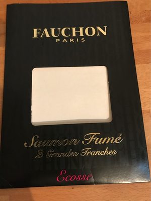 Saumon fumé Ecosse front packaging