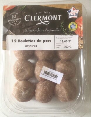 Boulettes de porc