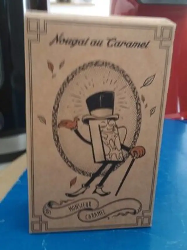 Nougat au Caramel front packaging