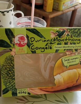Durian monthong congelé