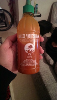 Sauce de piment sriracha front packaging