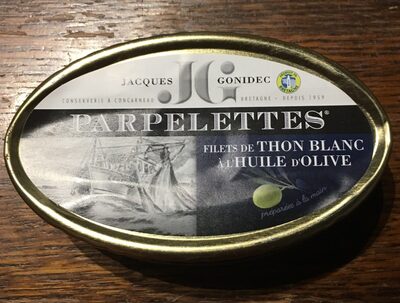 Parpelettes filets thon blanc huile d'olive