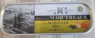 Filets de maquereaux à la marinade Bio
