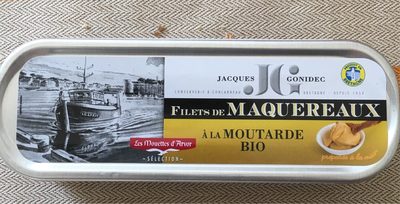 Filets maquereaux a la mourtade bio
