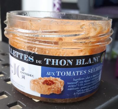Rillettes de Thon Blanc aux Tomates séchées bio