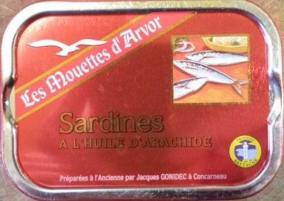 Sardines à l'huile d'arachide