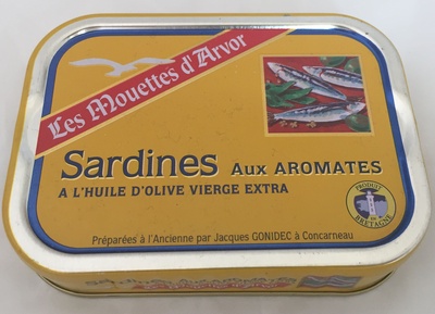 Sardines aux aromates à l'huile d'olive extra