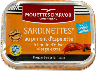 Sardinettes au piment d'espelette