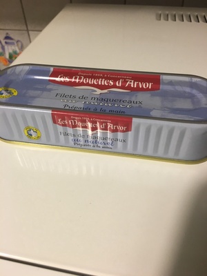 Filets de maquereaux au naturel