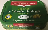 Sardines à l'huile d'olive Bio vierge extra