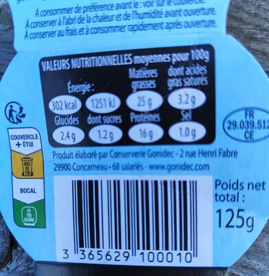 Rillettes de Thon Blanc aux tomates séchées