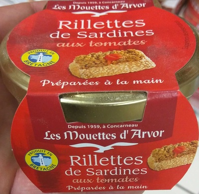 Rillettes de Sardines aux tomates