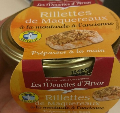 Rillettes de maquereaux à la moutarde à l’ancienne