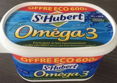 St hubert omega 3 600 g 1/2 sel format special