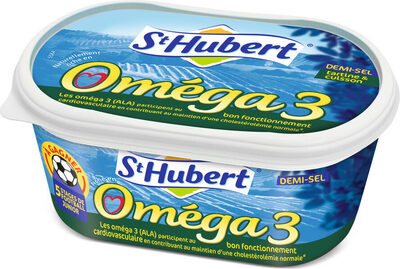 St Hubert Oméga 3 demi-sel front packaging