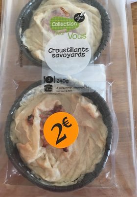 Croustillants savoyards front packaging