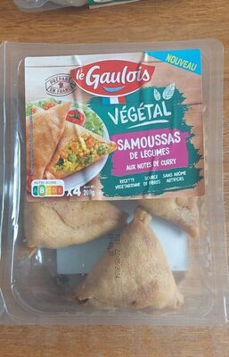 Samoussas de légumes aux notes de curry