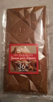 Chocolat au lait saveur pain d'épices