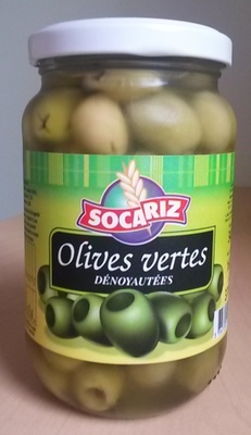Olives vertes dénoyautées