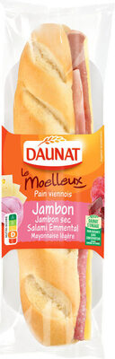 Le Moelleux Jambon de Pays Salami emmental