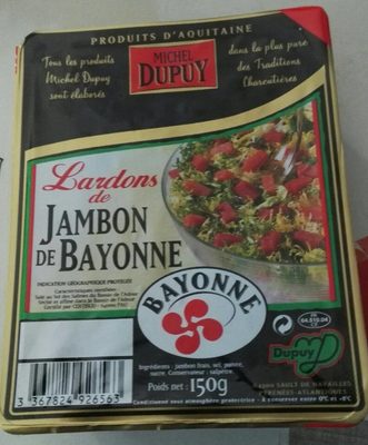 Lardons de jambon de Bayonne