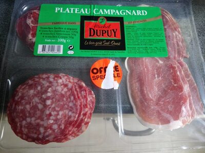 Plateau campagnard front packaging