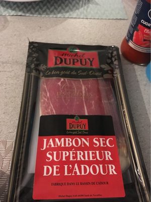 Jambon sec superieur de l'adour