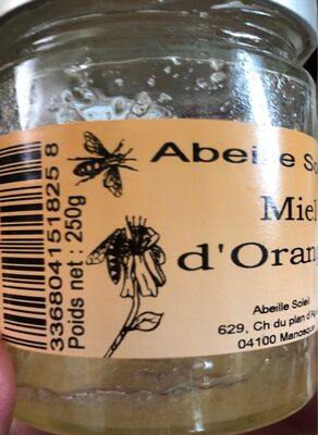 Miel d'oranger