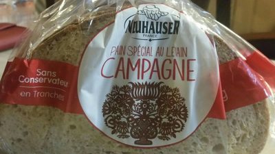 Pain spécial au levain de campagne